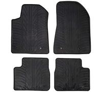 Set tapis de caoutchouc compatible avec Alfa Romeo Giulietta 2014- (T profil 4-pièces + clips de montage)