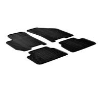 Set tapis de caoutchouc compatible avec Chevrolet Lacetti 2004- (T profil 4-pièces)