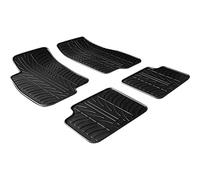 Set tapis de caoutchouc compatible avec Fiat Grande Punto 2005- (T profil 4-pièces)