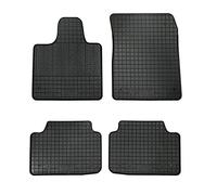 Set tapis de caoutchouc compatible avec Jaguar I-Pace (X590) 2018- (4-pièces + points de fixage)
