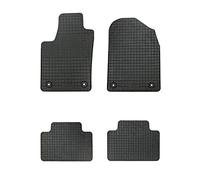 Set tapis de caoutchouc compatible avec Jeep Grand Cherokee (WK2) 2017- (4-pièces + points de fixage)