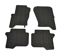 Set tapis de caoutchouc compatible avec Landrover Discovery 4 2009-2017 (T profil 4-pièces + clips de montage)