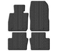 Set tapis de caoutchouc compatible avec Mazda CX-3 2015- (T profil 4-pièces + clips de montage)