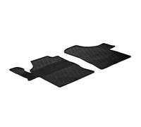 Set tapis de caoutchouc compatible avec Mercedes Viano/Vito 2010-2014 (G profil 2-pièces)