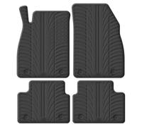 Set tapis de caoutchouc compatible avec Opel Insignia 2013-2017 (T profil 4-pièces + clips de montage)