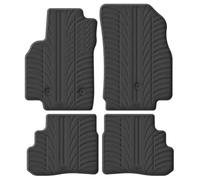 Set tapis de caoutchouc compatible avec Opel Karl 8/2015- (T profil 4-pièces + clips de montage)
