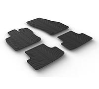 Set tapis de caoutchouc compatible avec Seat Ateca 5/2016- (T profil 4-pièces + clips de montage)