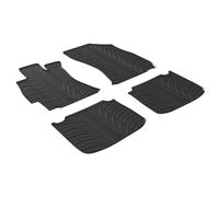 Set tapis de caoutchouc compatible avec Subaru Outback 11/2014- (T profil 4-pièces)