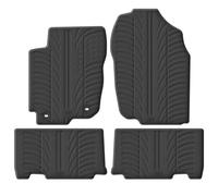 Set tapis de caoutchouc compatible avec Toyota Rav4 2WD/4WD 2013-2019 (T profil 4-pièces + clips de montage)