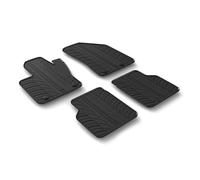Set Tapis de Sol sur Mesure en Vrai Caoutchouc pour Voiture Jeep Compass 07/17>