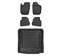 SET tapis en caoutchouc 3D Skoda Fabia 2 Combi 2006-2014