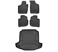 SET tapis en caoutchouc 3D Skoda Rapid Sedan 2012-2018 zw