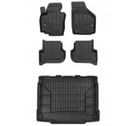 SET tapis en caoutchouc 3D Skoda Yeti 2009-2017