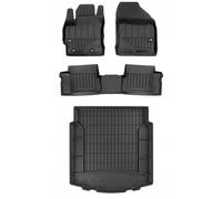 SET tapis en caoutchouc 3D Toyota Auris 2 Kombi Hybrid 2012-2018 d bo