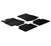 Set Tapis sur Mesure Caoutchouc - Mercedes 3P ( 09/04> 12/10) - Haut
