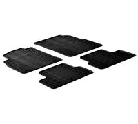 Lampa Tapis de sol caoutchouc 24327 noir Avant et Arrière – Compatible Opel Astra J