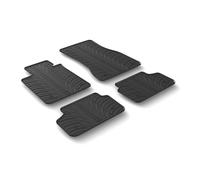 LAMPA 24503 Tapis de sol Caoutchouc noir Avant et Arrière Compatible avec BMW 5 Touring G31 5 Berline G30, F90