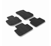 LAMPA 24469 Tapis de sol Caoutchouc noir Avant et Arrière Compatible avec BMW X4 G02, F98