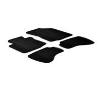 LAMPA 24607 Tapis de sol Caoutchouc noir Avant et Arrière Compatible avec CITROËN C1 I PM, PN, PEUGEOT 107 3/5 portes PM, PN, TOYOTA AYGO WNB1, KGB1