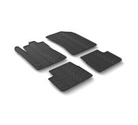 Set tapis sur mesure en caoutchouc pour Citroen C3 III manuelle 2016-2024