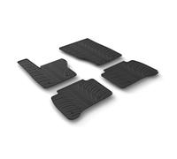 LAMPA 24486 Tapis de sol Caoutchouc noir Avant et Arrière Compatible avec LAND ROVER Range Rover Sport L494