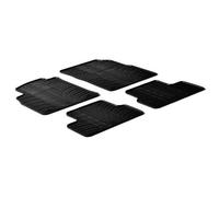 LAMPA 24327 Tapis de sol Caoutchouc noir Avant et Arrière Compatible avec OPEL Astra J 5 portes P10 Astra J Sports Tourer P10 Astra J GTC P10 Astra J Berline P10