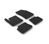 LAMPA 24454 Tapis de sol Caoutchouc noir Avant et Arrière Compatible avec PEUGEOT 208 II 3/5 portes UB, UP, UW, UJ, OPEL Corsa F 3/5 portes Mokka II