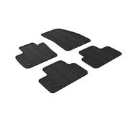 LAMPA 24474 Tapis de sol Caoutchouc noir Avant et Arrière Compatible avec VOLVO XC40 536