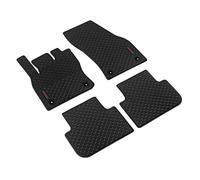 PILOT Set Tapis sur Mesure en Eco Caoutchouc pour Volkswagen Tiguan Noir