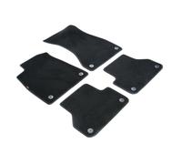 LAMPA 23231 Tapis de sol Tapis noir Avant et Arrière Compatible avec AUDI A4 B9 Avant 8W5, 8WD A4 B9 Berline 8W2, 8WC A4 B9 Allroad 8WH