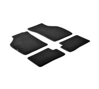 LAMPA 23091 Tapis de sol Tapis noir Avant et Arrière Compatible avec LANCIA YPSILON 843