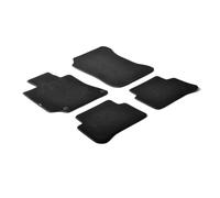LAMPA 23103 Tapis de sol Tapis noir Avant et Arrière Compatible avec MERCEDES-BENZ Berline W212 Break S212