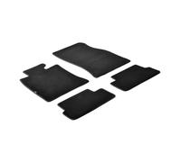 LAMPA 23107 Tapis de sol Tapis noir Avant et Arrière Compatible avec MINI 3/5 portes R56