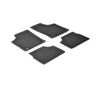 LAMPA 23121 Tapis de sol Tapis noir Avant et Arrière Compatible avec OPEL Corsa C 3/5 portes X01
