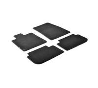 Set Tapis sur Mesure Noir Peugeot 407 4p ( 5/04>5/11 ) S