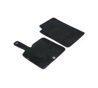 LAMPA 23220 Tapis de sol Tapis noir Avant Compatible avec SMART FORTWO Cabrio 451 FORTWO Cabrio 450 FORTWO Décapotable 453