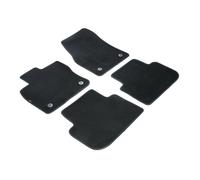 LAMPA 23236 Tapis de sol Tapis noir Avant et Arrière Compatible avec VW Tiguan II AD1, AX1 Touran II 5T1