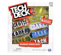 Set Tech Deck Sk8Shop 6 skateboards Bonus Pack Baker - SPIN MASTER - Mixte - 6 ans