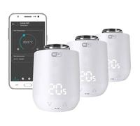 EUROtronic Technology Tête thermostatique sans fil Comet WiFi 700224 électronique – jeu de 3