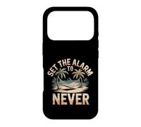 Set The Alarm to Never Sleep Lover Nap - Coque pour iPhone 17 Pro