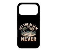 Set The Alarm to Never Sleep Lover Nap - Coque pour iPhone 17 Pro Max