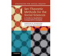 Set-Theoretic Methods for the Social Sciences