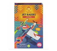 Tiger Tribe Jeu Bullseye Jet Racers – set d'avions de course en mousse Orange G