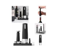 Set Tire-Bouchon Noir Inox Électrique Et Pompe Rechargeable Pompe Pour Conservation Sous Vide