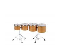 Set Tom De Concert 1 Peau Mid-Pitched Vintage Antique Maple