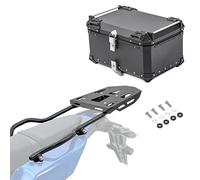 Set Top Case + Support Compatible avec Yamaha Tenere 700 19-22 Bagtecs XB65 Noir