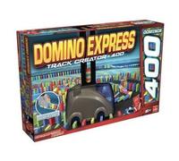 Set Track Creator + 400 Domino Express - Distributeur, Machine De Pose - Piste Circuit 8,5 M - Jeu Construction + Carte