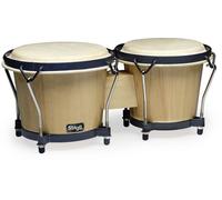 Set Traditionnel De Bongo 6" Et 7" Avec Caisse En Bois