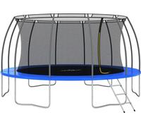 Set trampoline rond 488x90 cm 150 kg