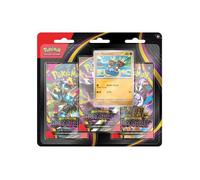 Set Tripack Pokemon ME05 Méga Evolution : 3 Boosters Nuit Noire de 10 cartes a collectionner Francaise + Carte Opermine